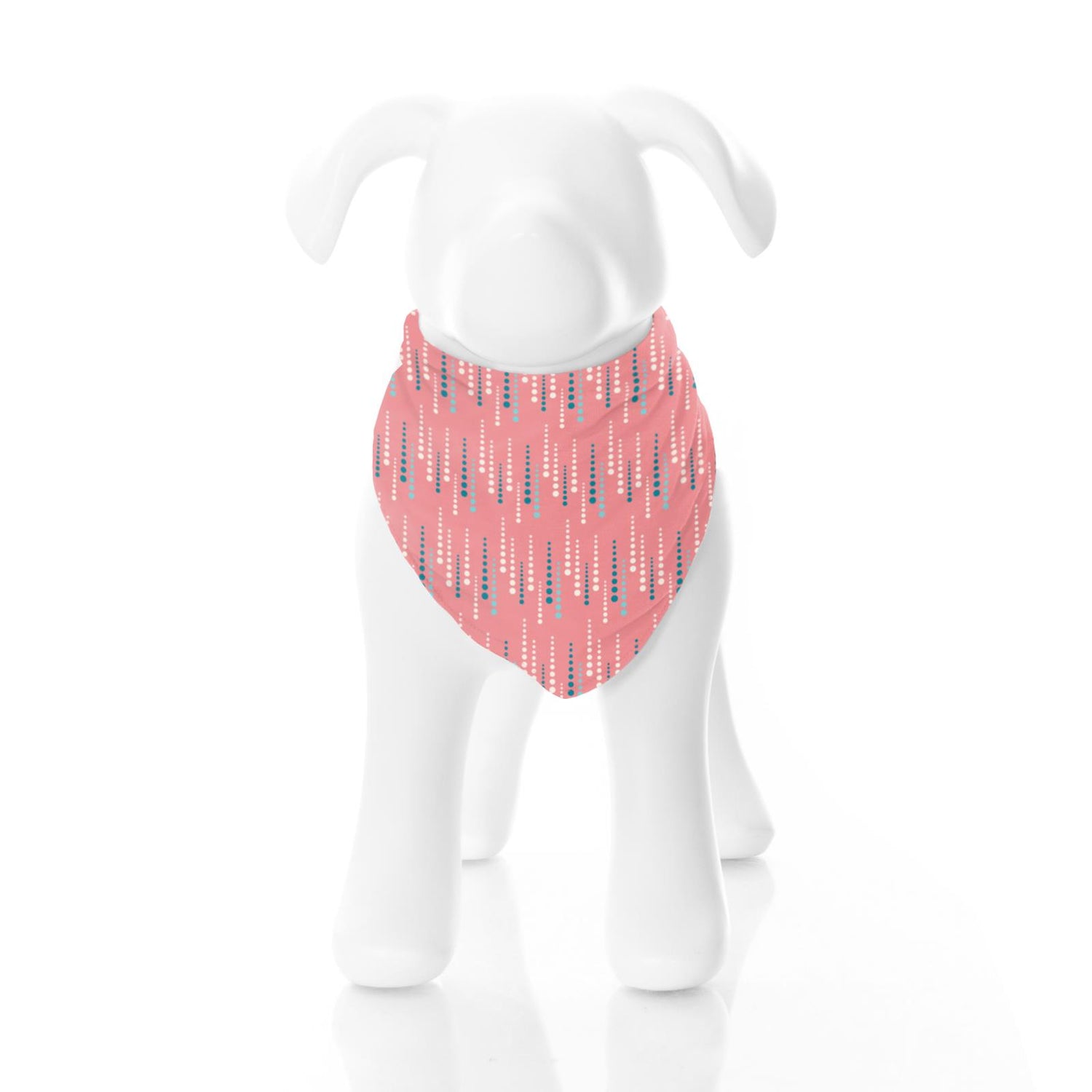 Print Dog Bandana in Strawberry Icicles