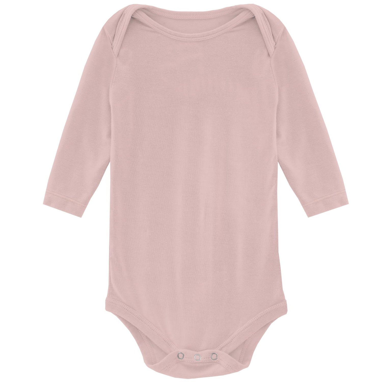 Long Sleeve One Piece in Baby Rose