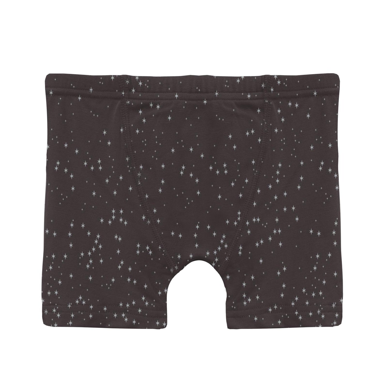 Print Boxer Brief Set of 3 in Midnight Foil Constellations, Natural & Pine Happy Gumdrops