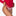 Women's Print Classic Thong in Crimson Candy Cane Stripe