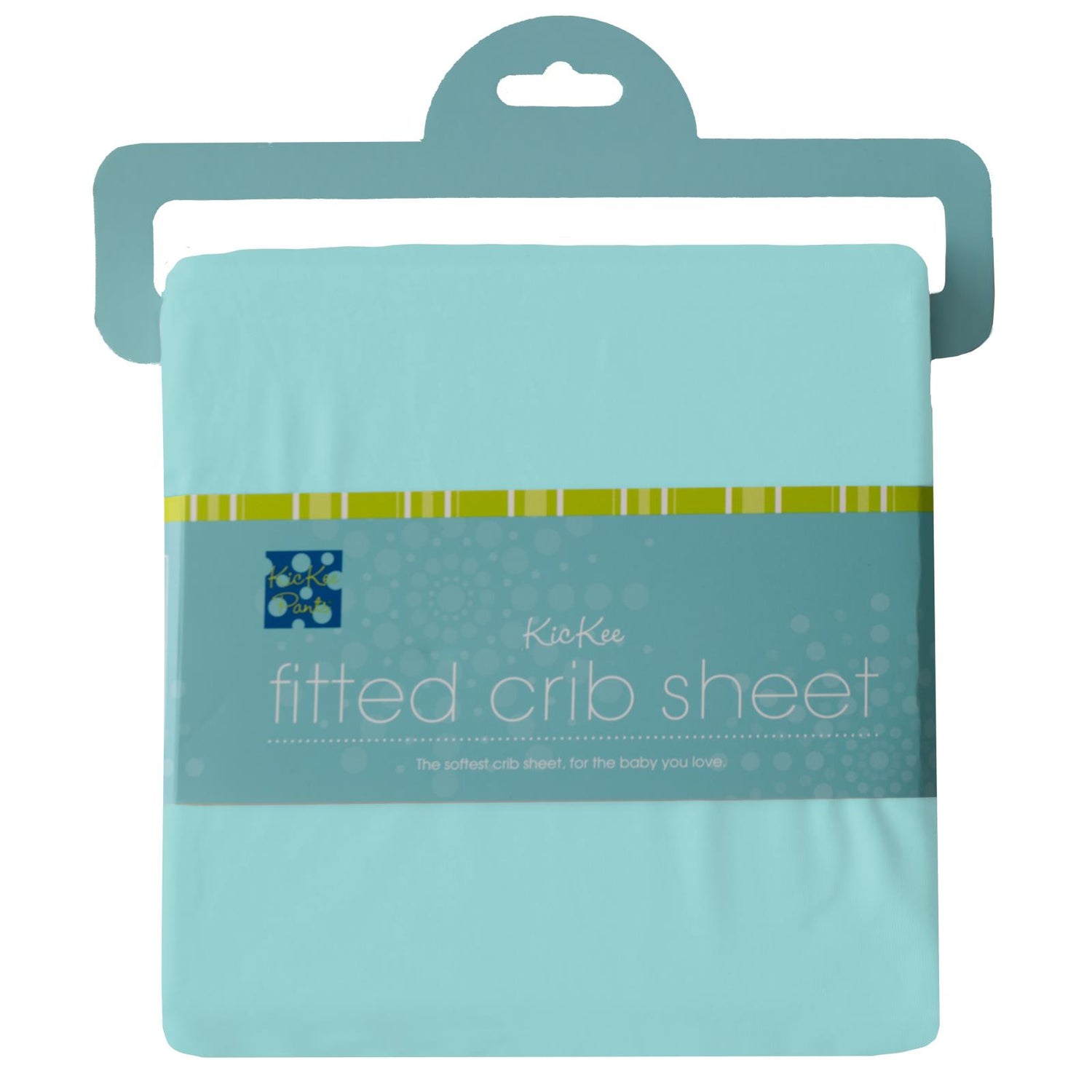 Fitted Crib Sheet in Summer Sky