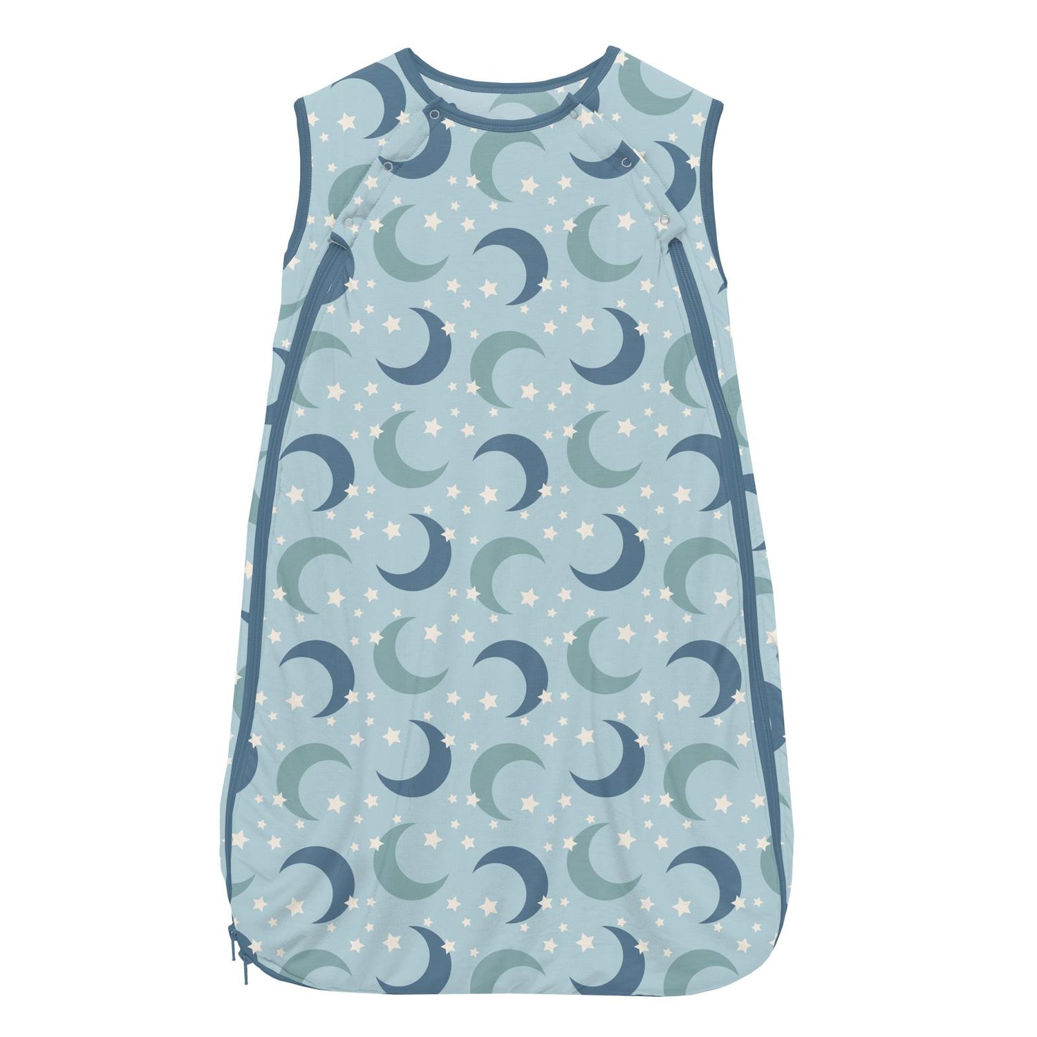 Print Fluffle Sleeping Bag in Spring Sky Moon and Stars