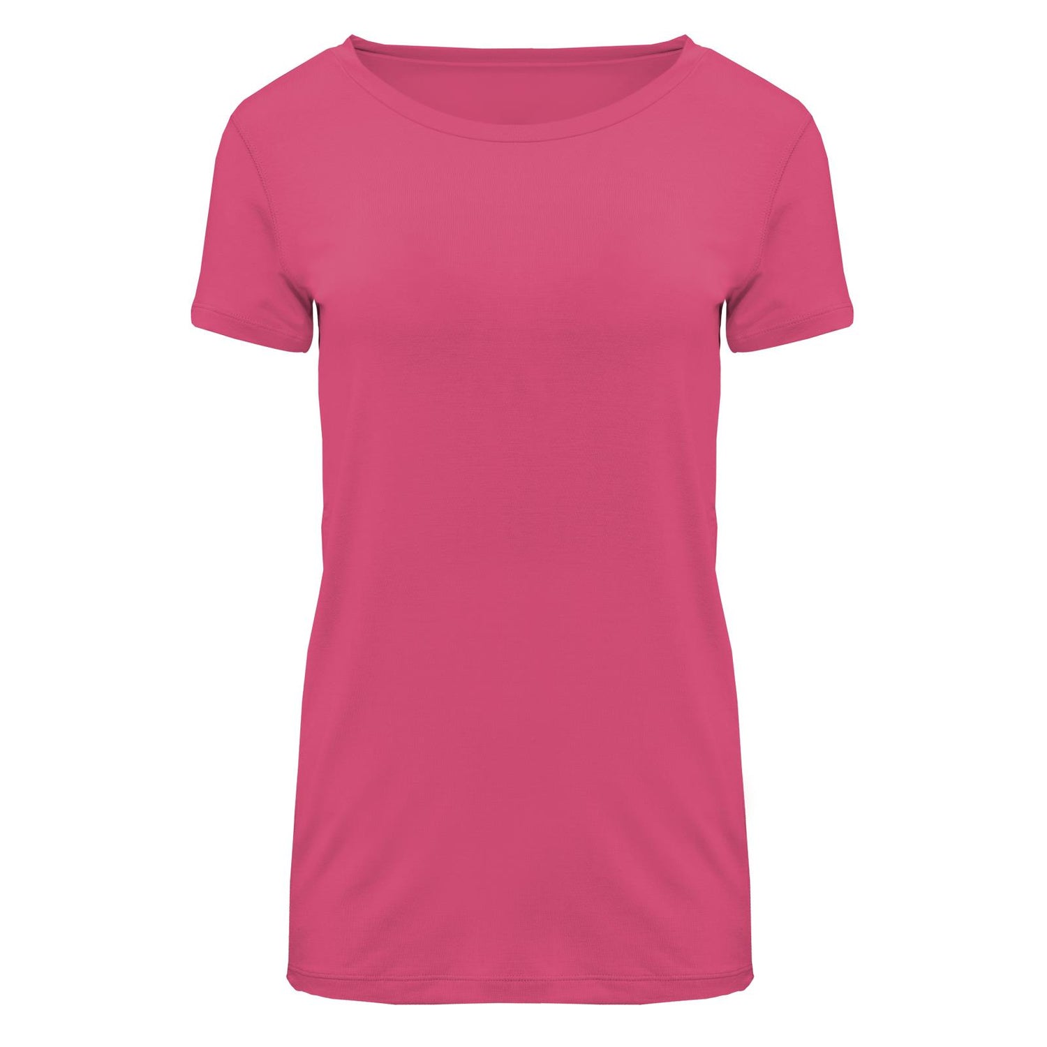 Women's Short Sleeve Loosey Goosey Tee in Flamingo