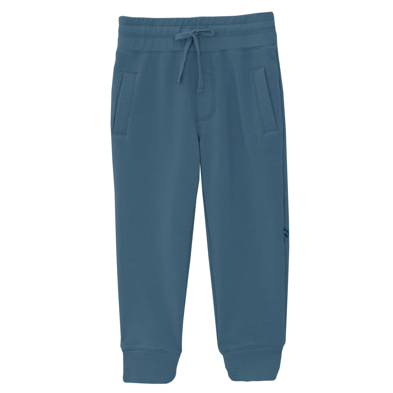 Fleece Joggers in Deep Sea