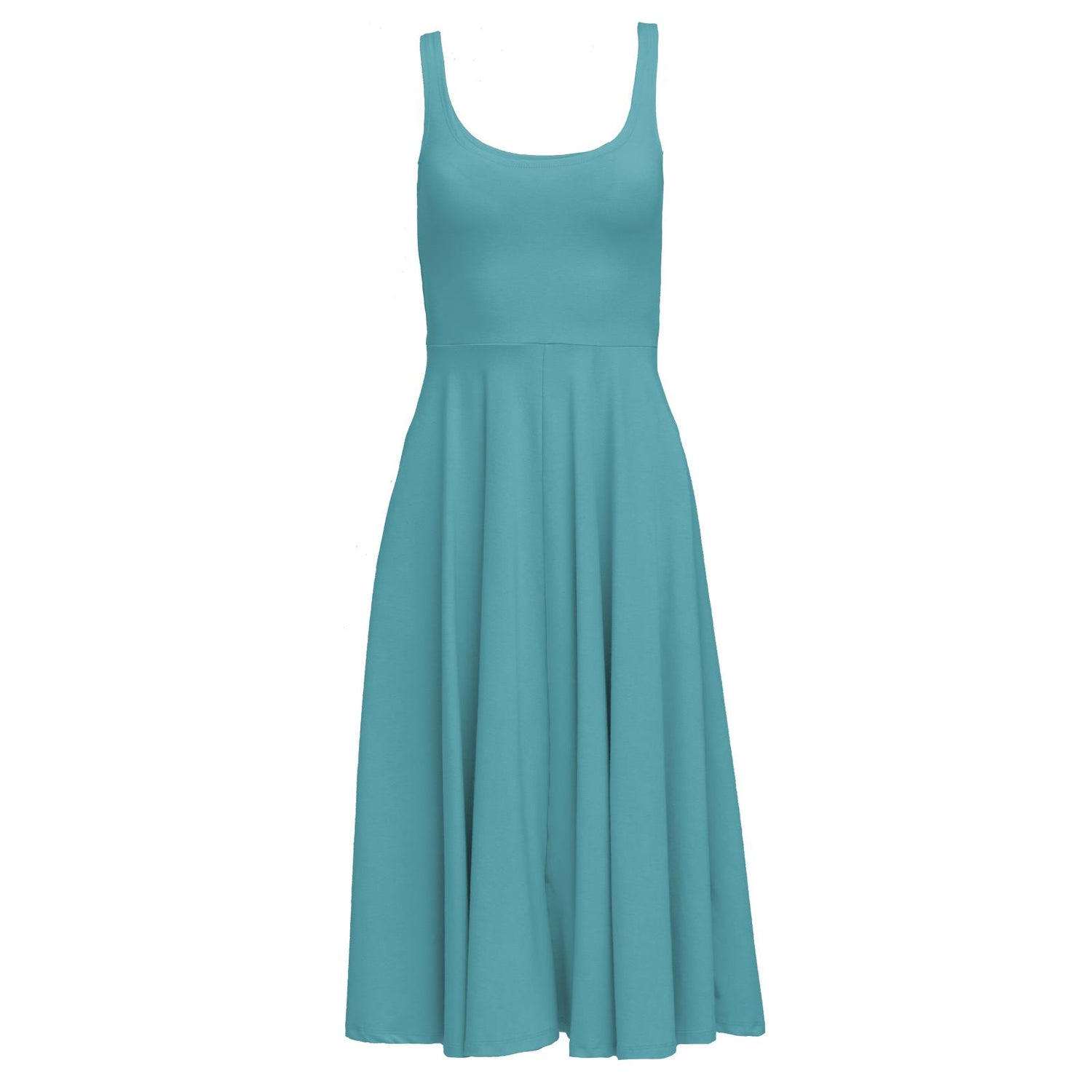 Women's Boardwalk Dress with Luxe Top in Glacier