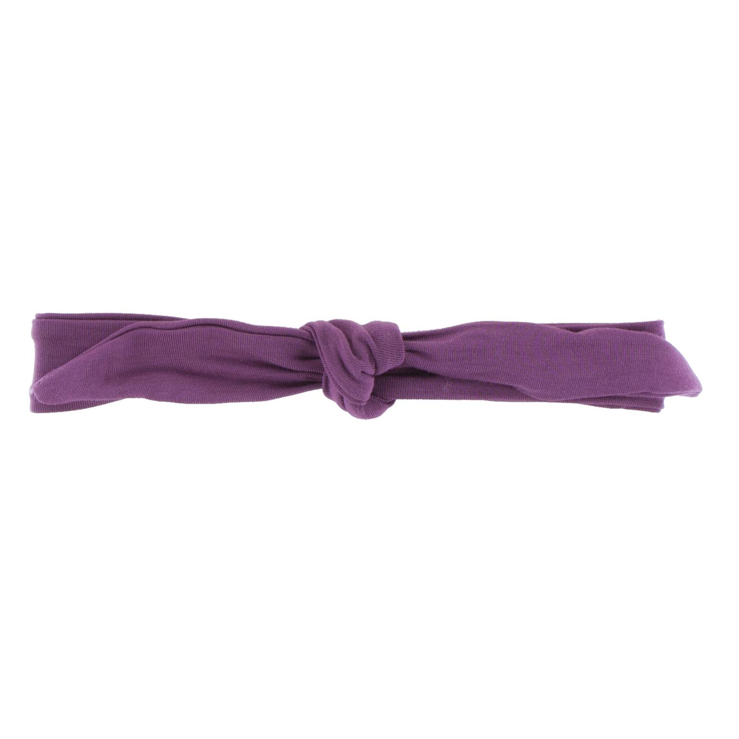 Bow Headband in Amethyst