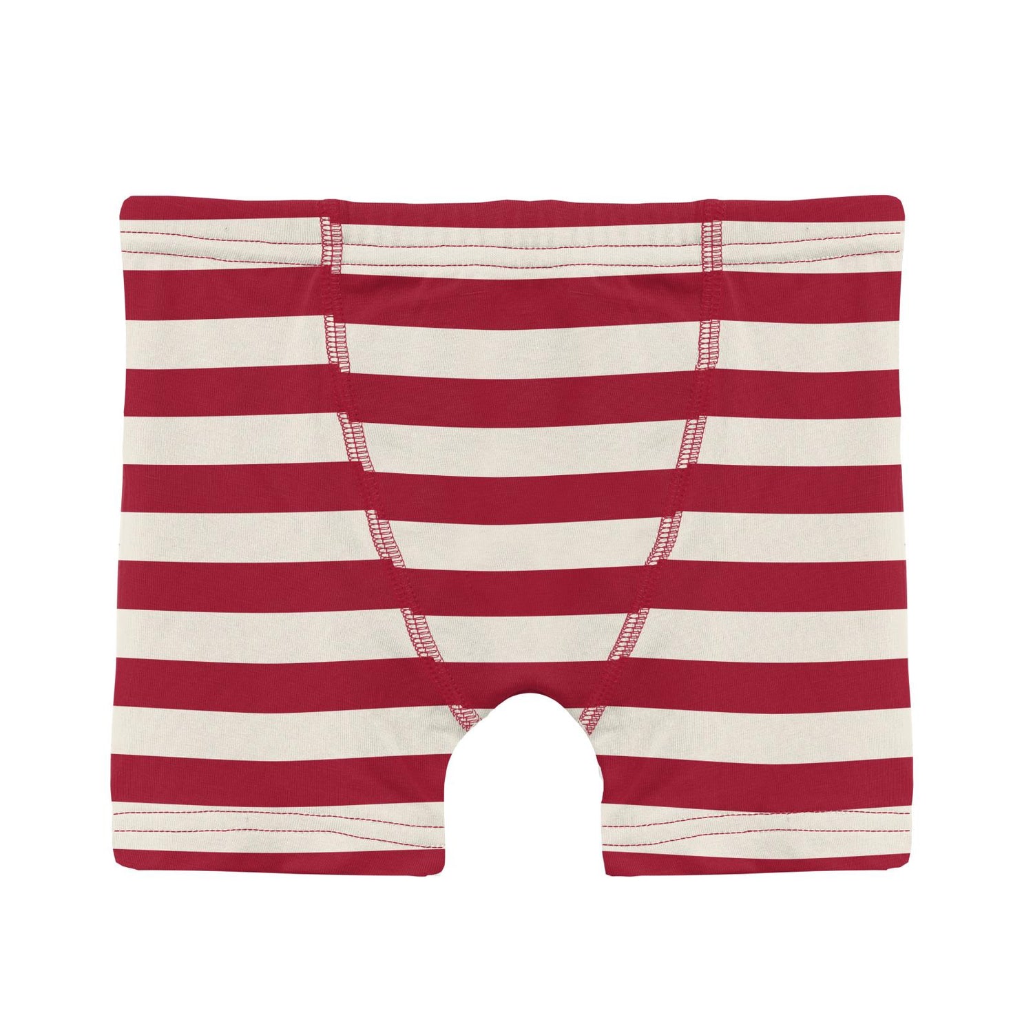 Print Boy's Boxer Brief in Classic Candy Cane Stripe