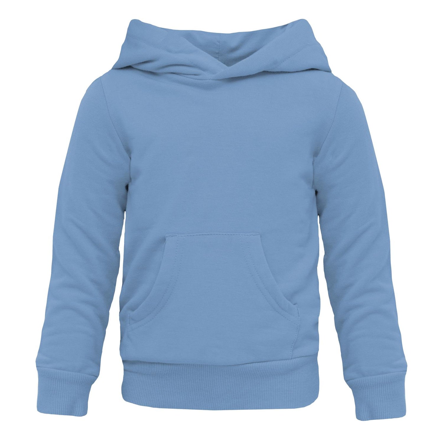 Fleece Kangaroo Pocket Pullover in Dream Blue