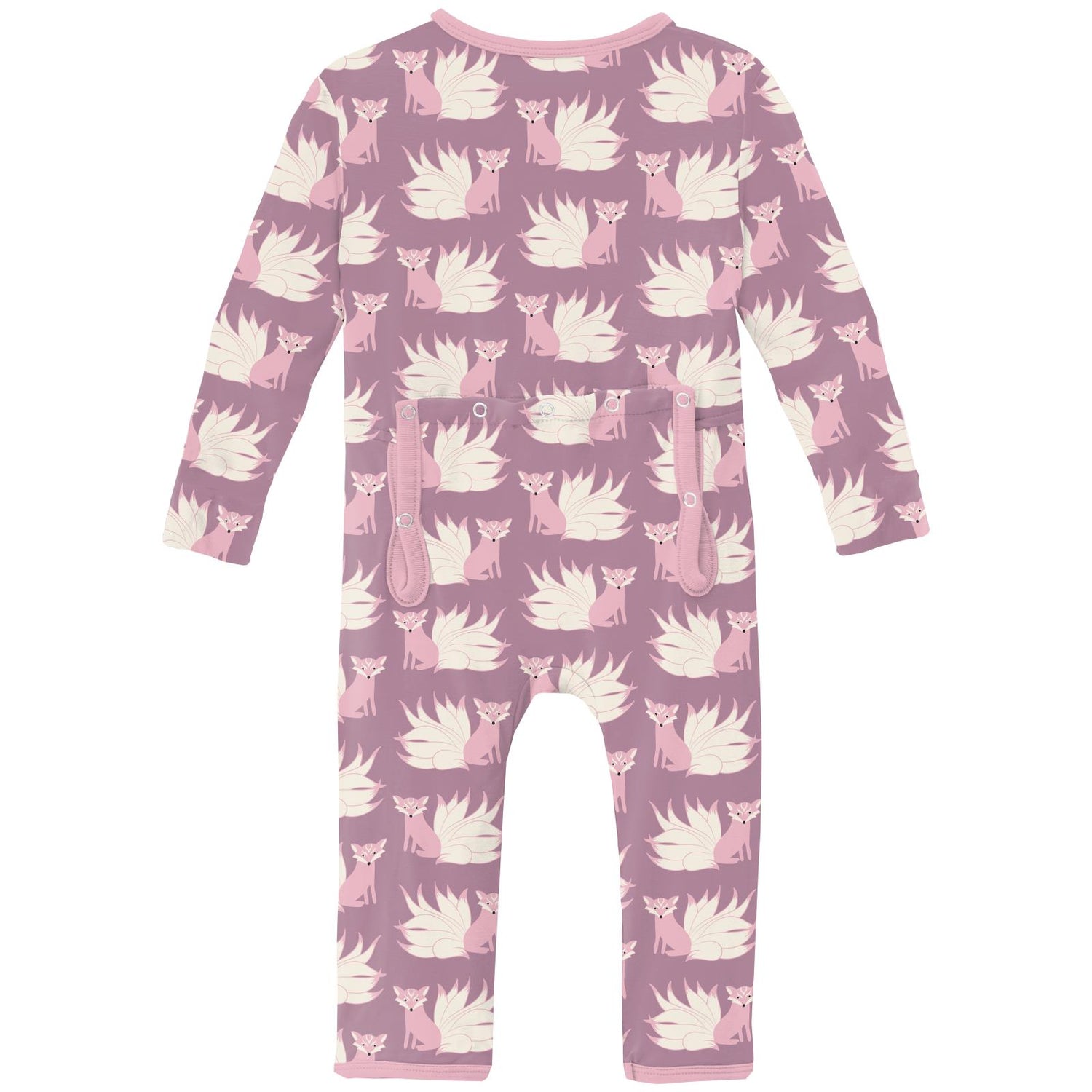 Print Coverall with 2 Way Zipper in Pegasus Kitsune