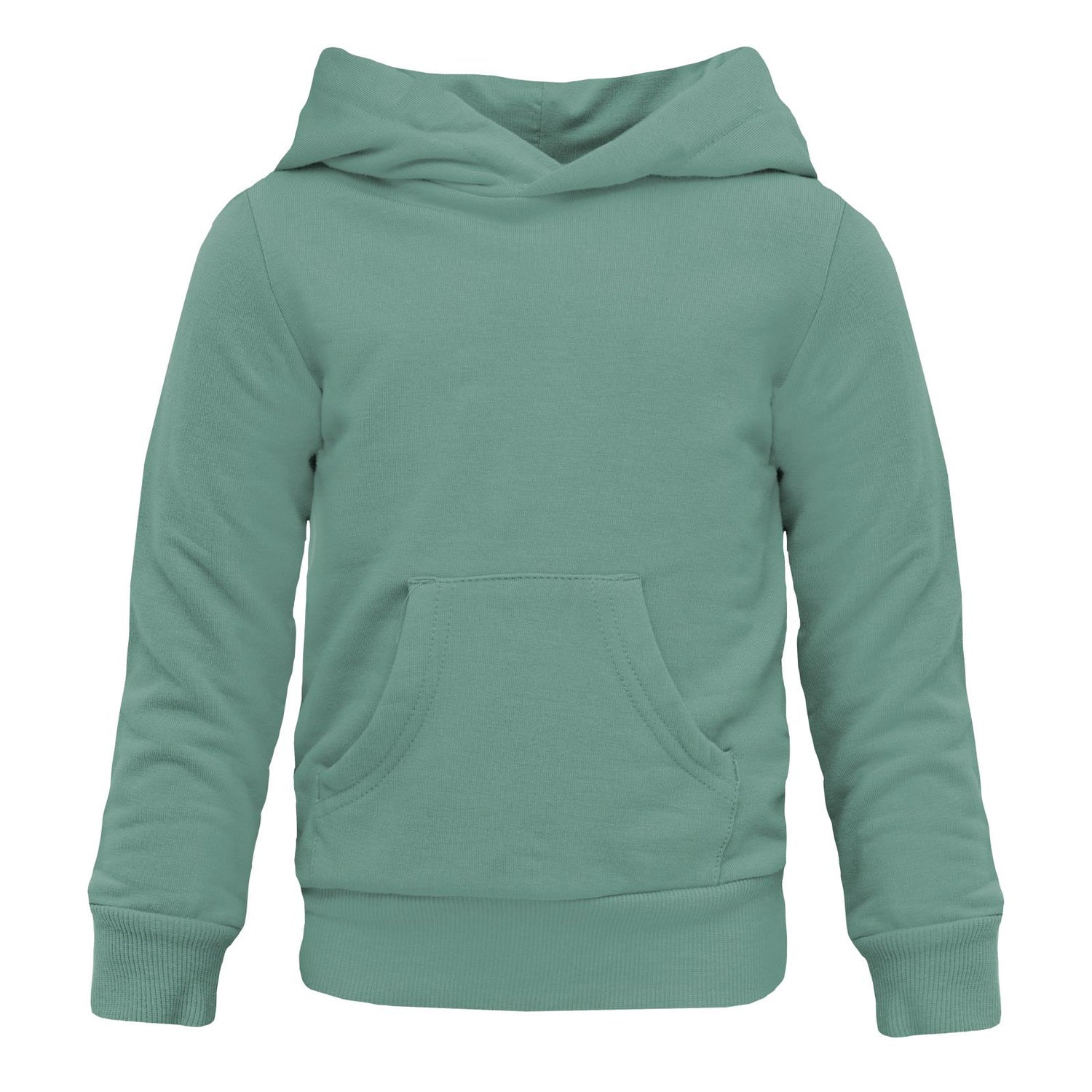 Fleece Kangaroo Pocket Pullover in Shore