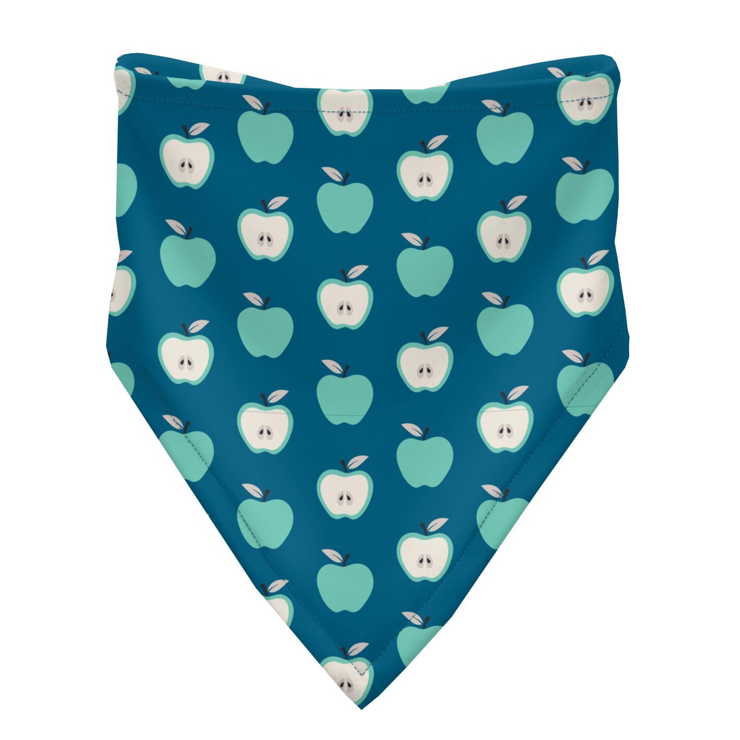 Print Bandana Bib in Seaport Johnny Appleseed