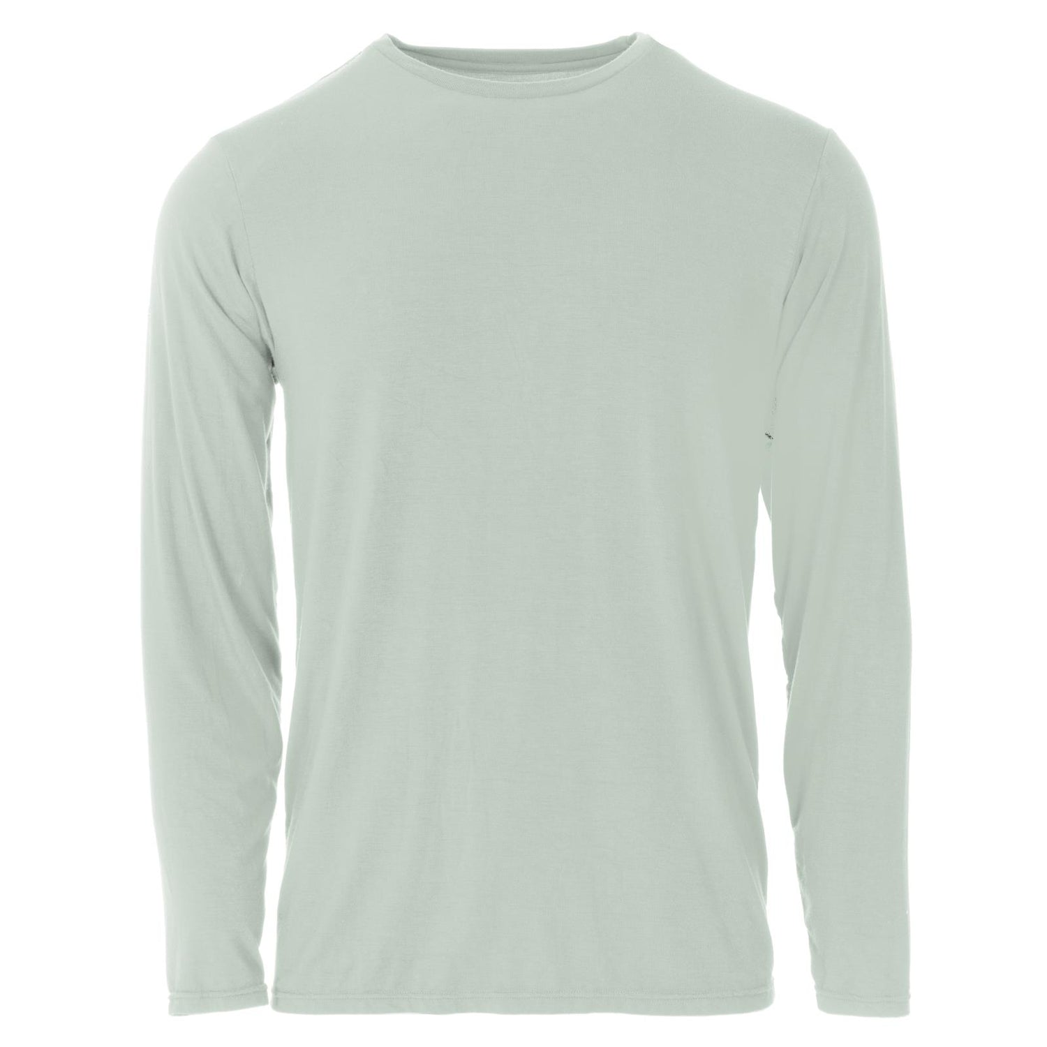 Men's Long Sleeve Crew Neck Tee in Aloe