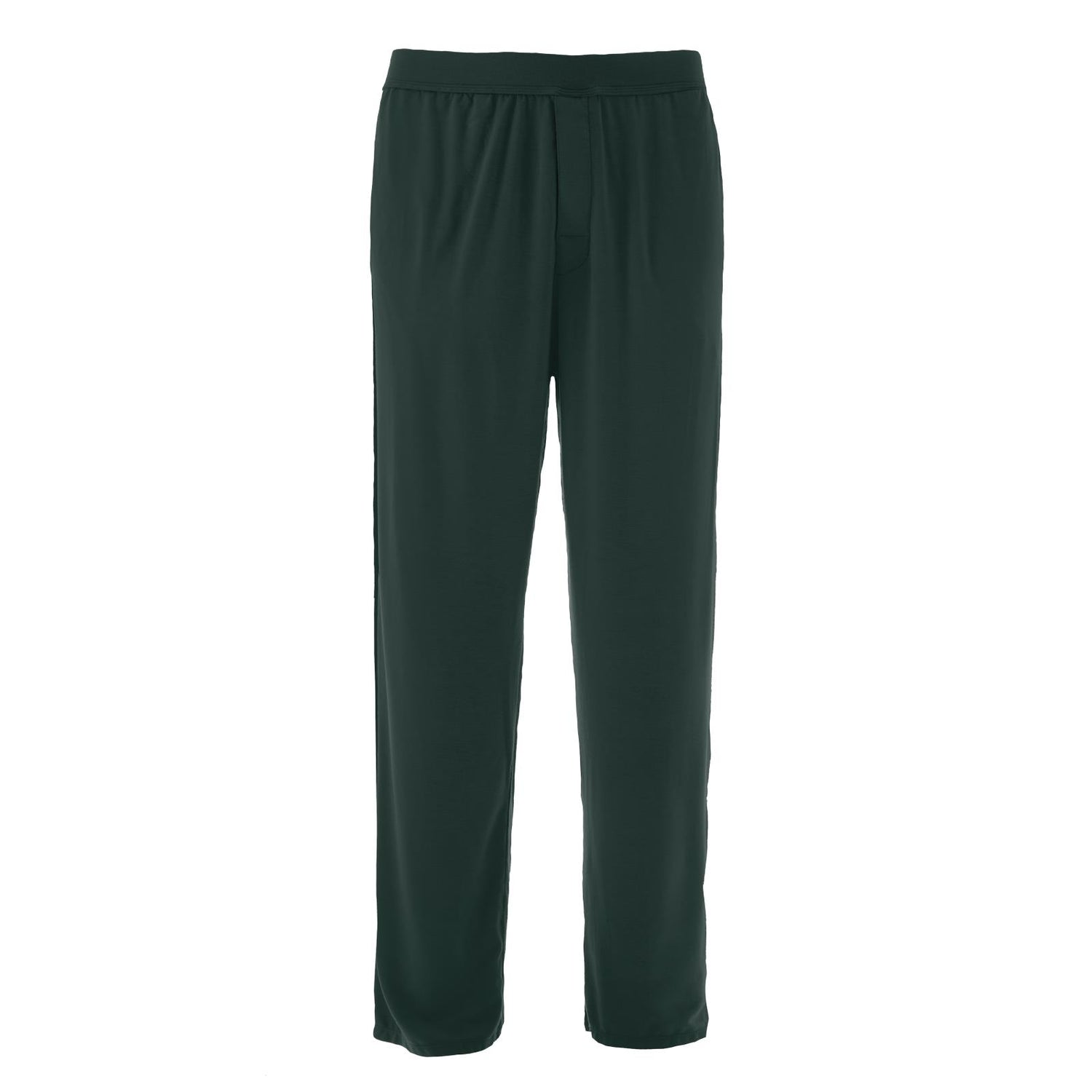 Men's Solid Pajama Pants in Pine