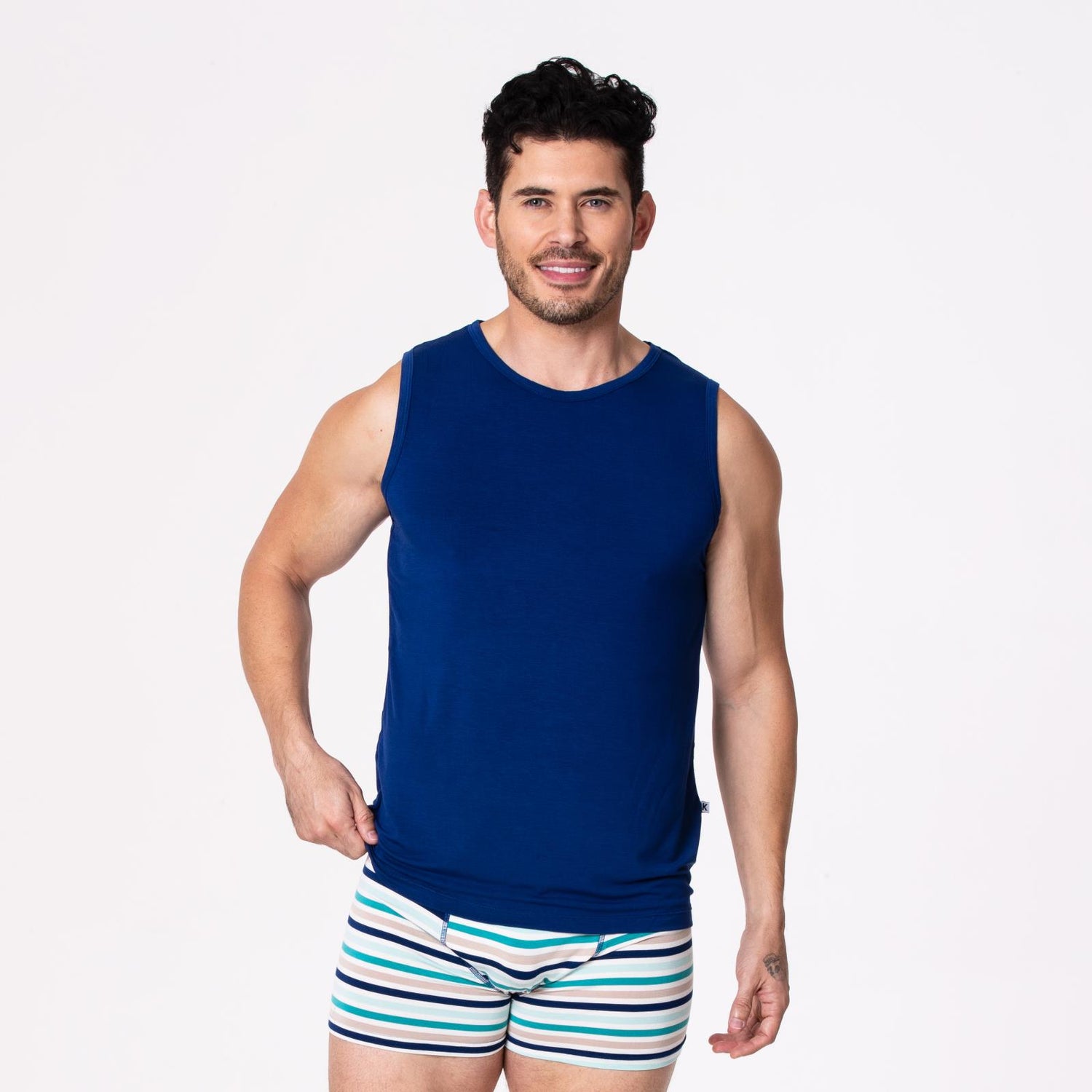 Men's Sport Tank in Flag Blue