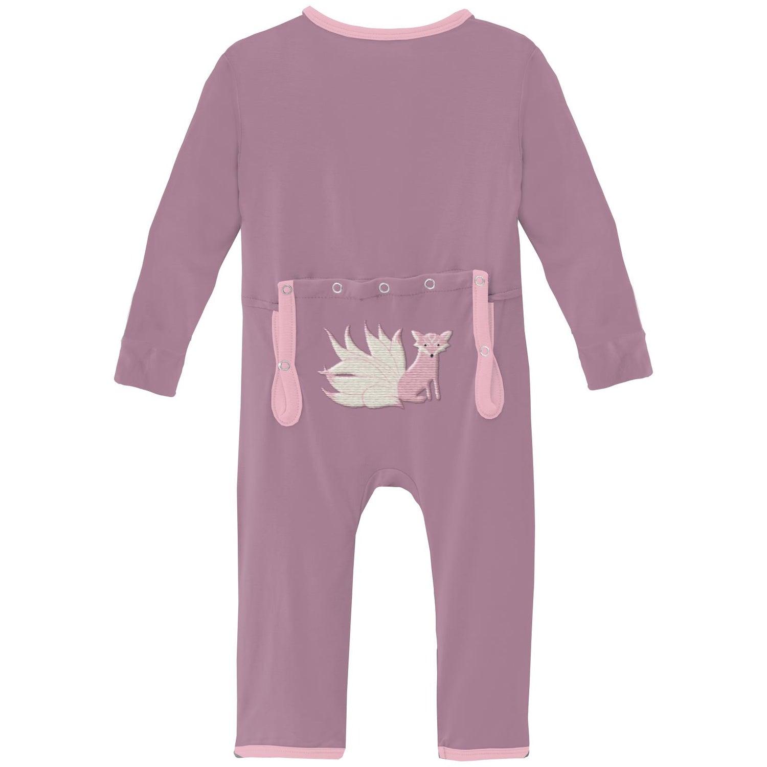 Applique Coverall with 2 Way Zipper in Pegasus Kitsune