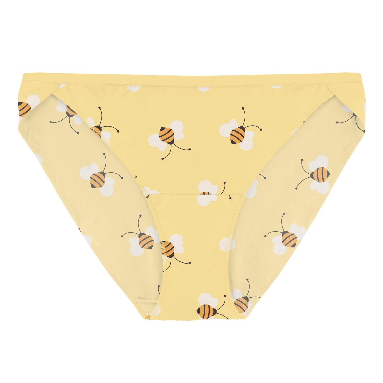 Women's Print Bikini Brief in Wallaby Bees