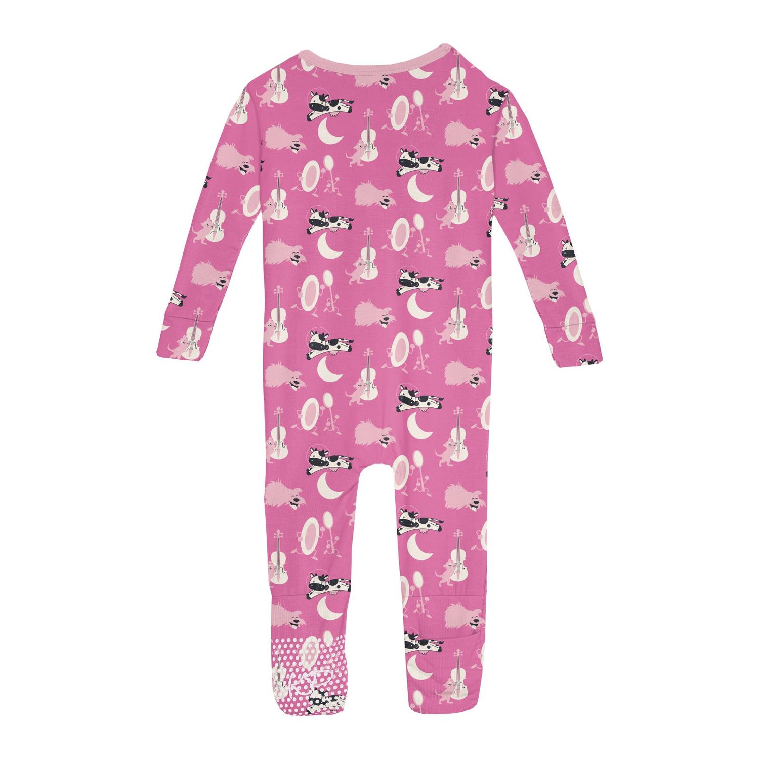 Print Convertible Sleeper with Zipper in Tulip Hey Diddle Diddle