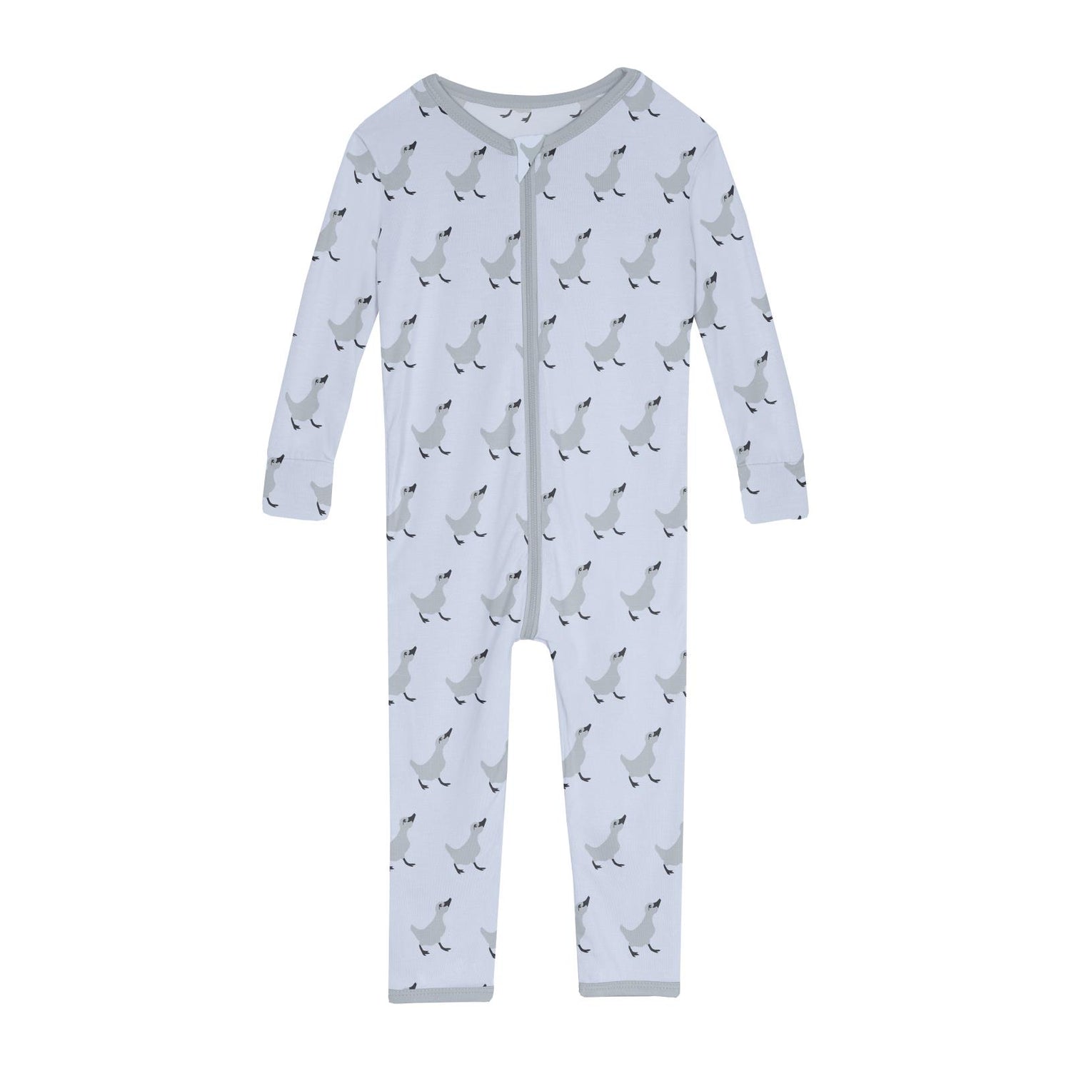 Print Convertible Sleeper with Zipper in Dew Ugly Duckling