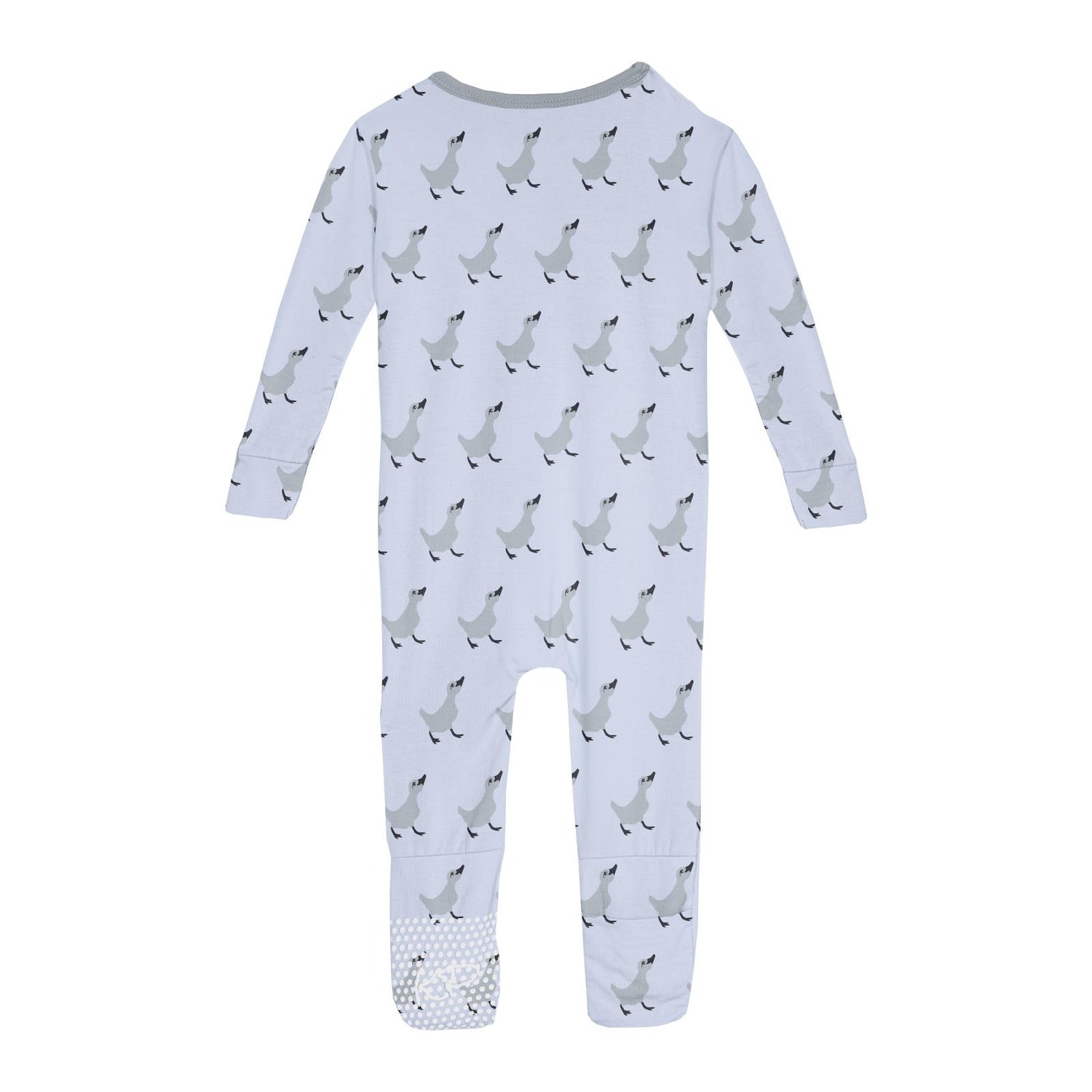 Print Convertible Sleeper with Zipper in Dew Ugly Duckling