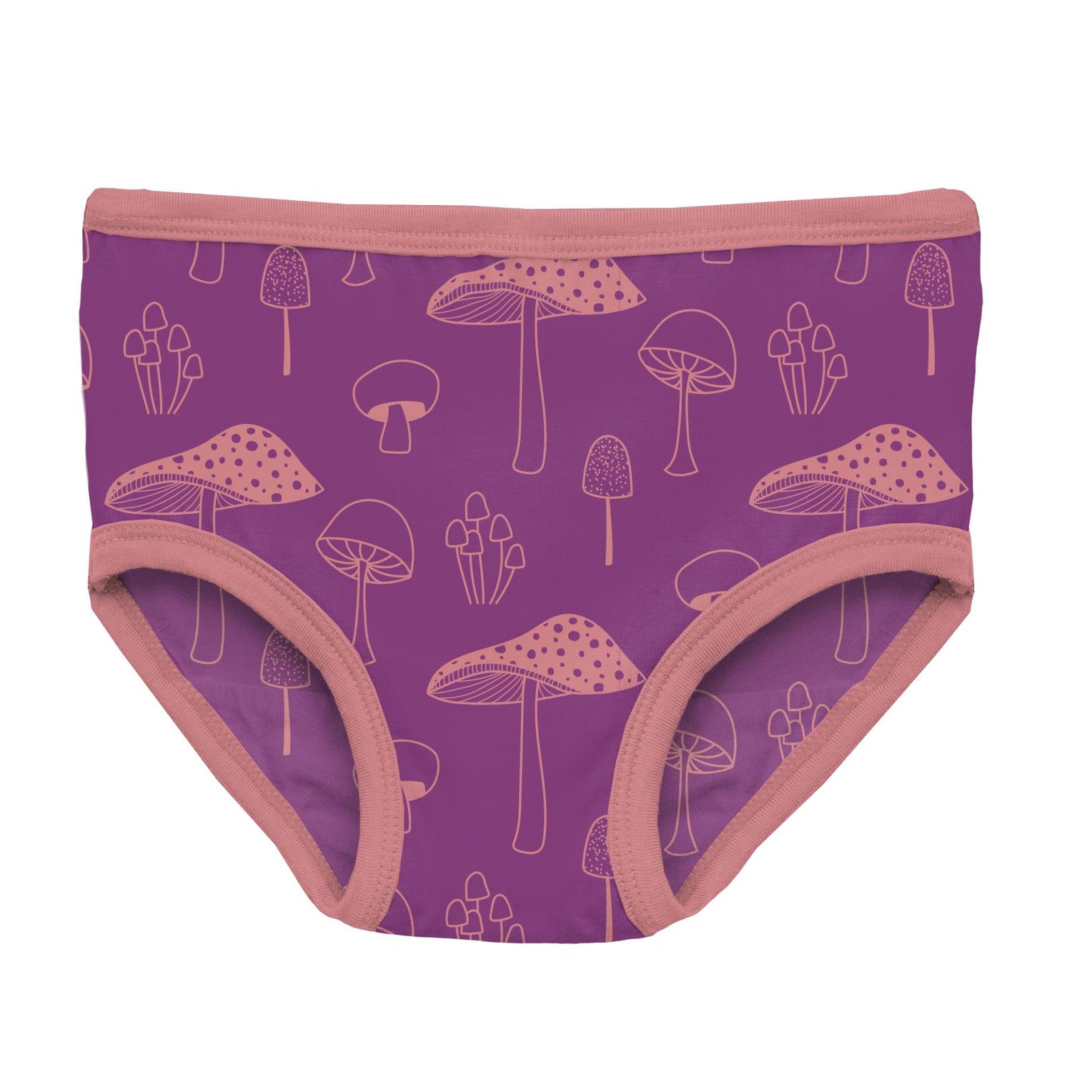 Print Girl's Underwear in Starfish Mushrooms