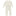 Muffin Ruffle Coverall with Snaps in Natural