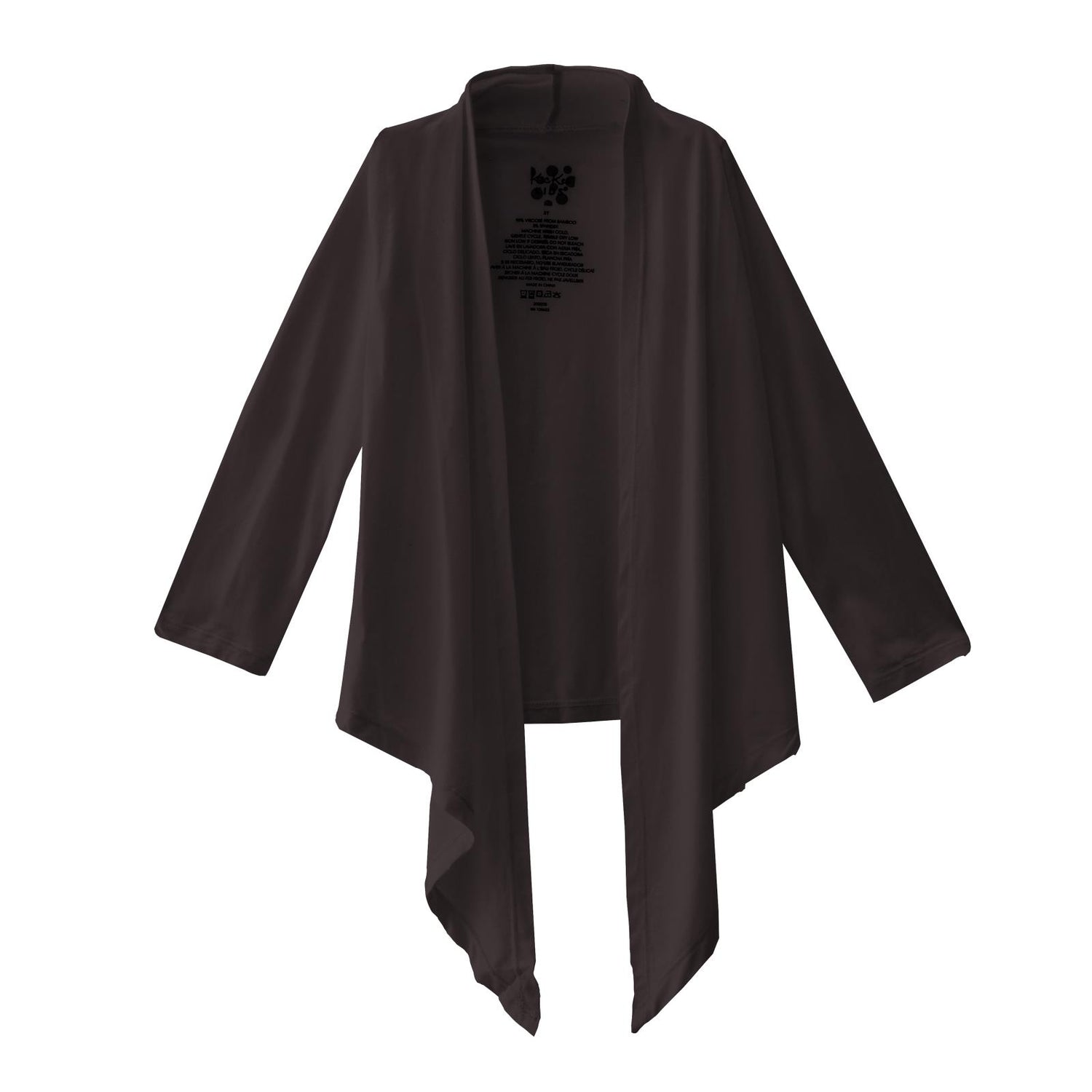 Open Front Cardigan in Midnight