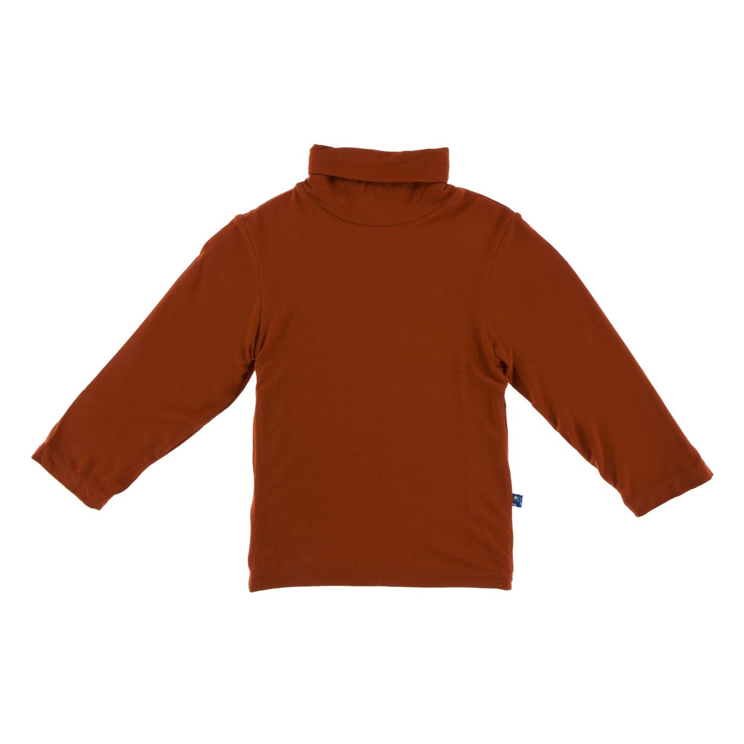 Long Sleeve Turtleneck in Red Tea