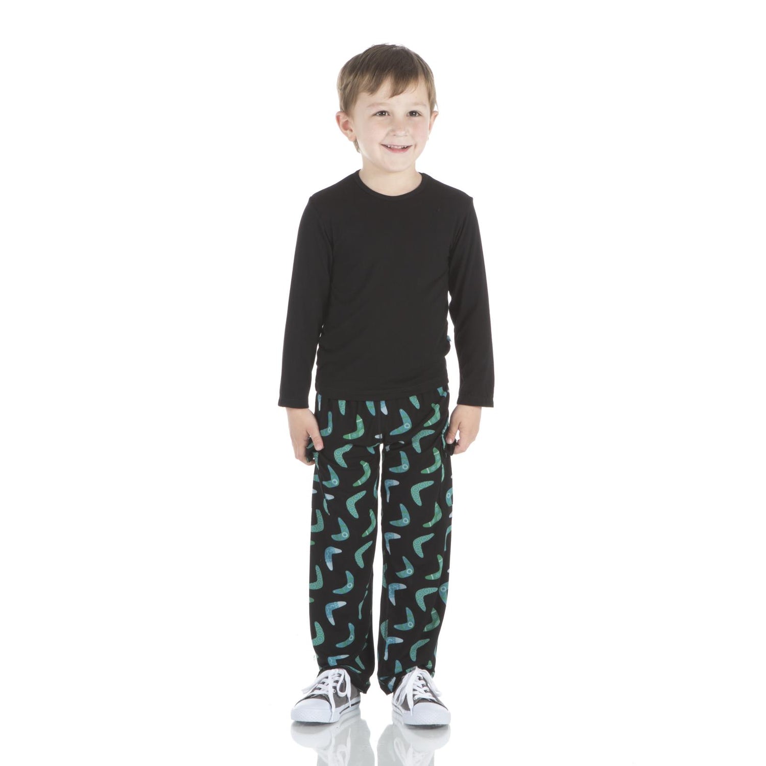 Print Cargo Pant in Midnight Boomerang